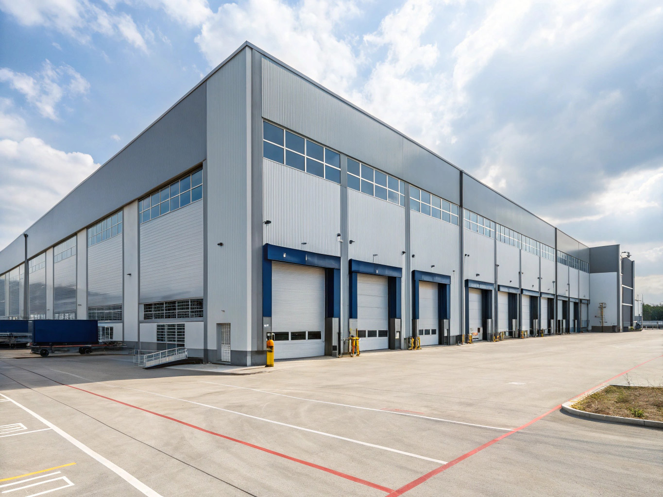 Строительство логистического центра